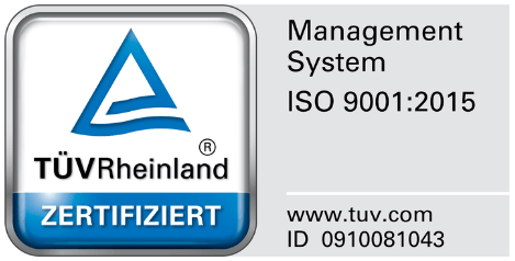 TÜV Rheinland Certified